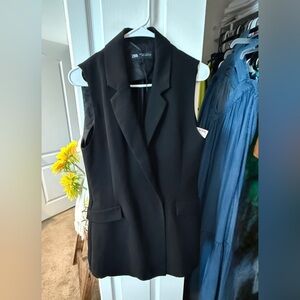 Zara Elegant Black Romper (New)